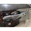 For Hyundai Tucson LHD 2015 2016 2017 2018   ABS Chrome Glossy Black Auto Door Handle Cover Trim Car Styling Accessories