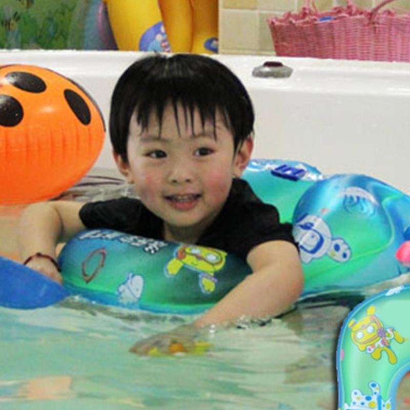 Infant Swim Float Swimming Circlet Ferature Thickened Buoyancy And Anti Rollover Support For Secure Pool Activity