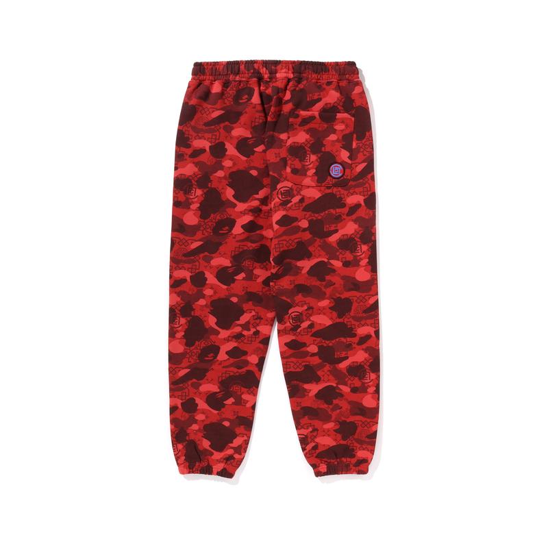 Bape X Clot Camo Logo Sweat Pants 0ZXPTM152910N
