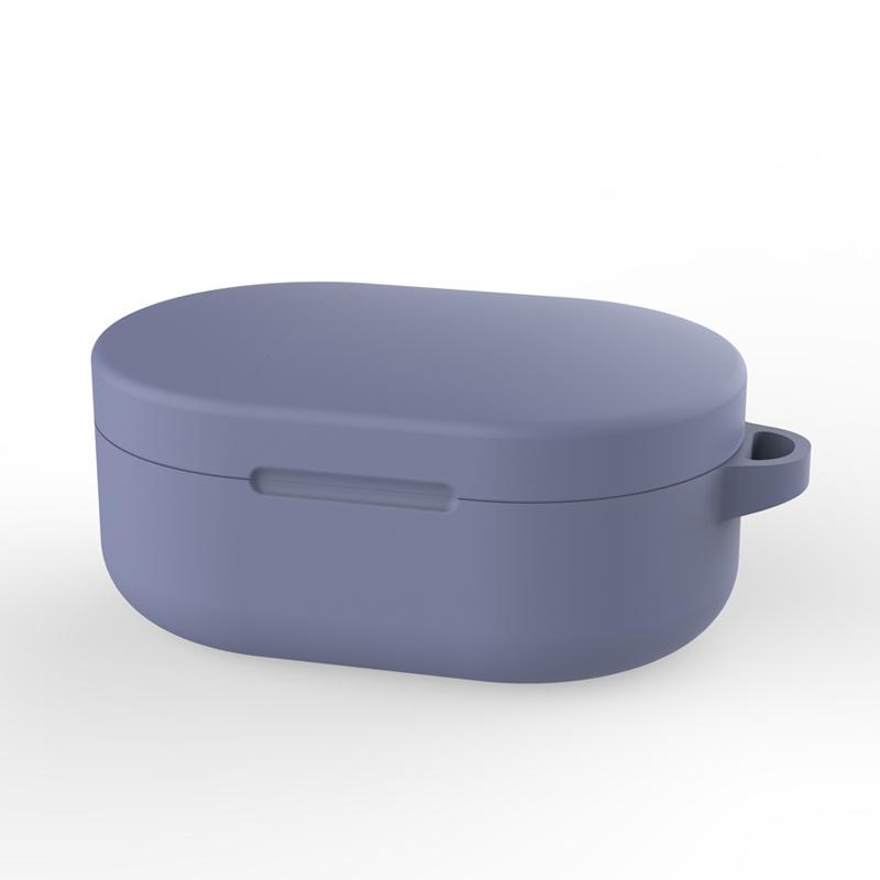 Silicone Pure Color Liquid Silicone Earphone Protective Case Cover For Redmi Airdots