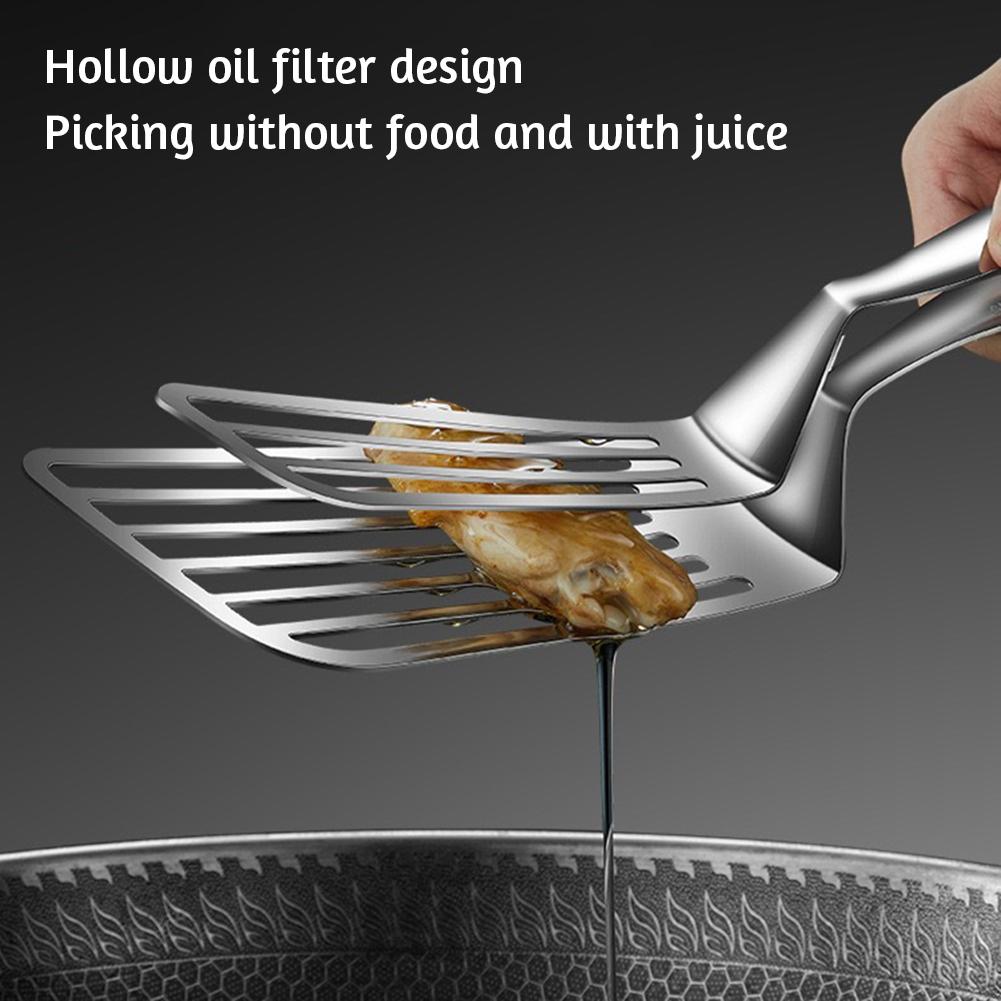 Lebensmittelqualität Grillzange Multifunktionale verdickte Kochklammer für zu Hause