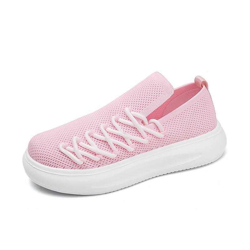 

Обувь для девочек новая удобная обувь для ног кроссовки мягкая подошва для девочек сетчатая повседневная обувь кроссовки 39 розовый