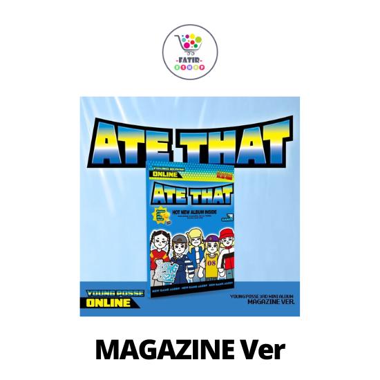 Magazine Ver YOUNG POSSE 3rd EP Album ATE THAT