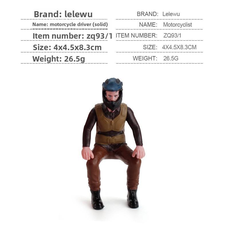 Simulated Diver Veterinarian Farmer Worker Postal Worker Toy Model Ornament For Collectors And Play