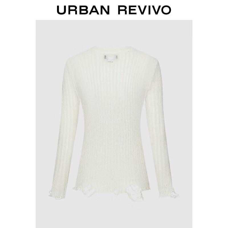 UR 2025 Autumn Women s Slim Fit V-Neck Knitted Cardigan L