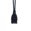 2-in-1 Male Female USB OTG Cable Adapter Power Cable Data Cable Y Splitter USB Adapter OTG Cable