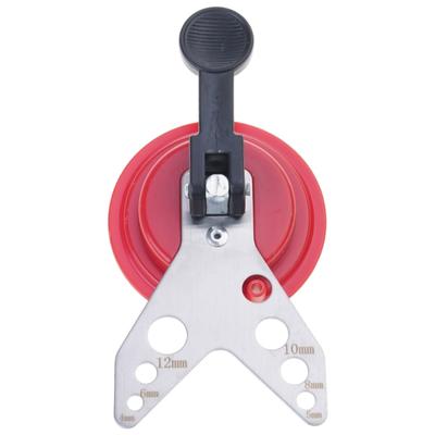 Adjustable Tile Glass Hole Locator Drill Guide with Suction Base for Accuracy Drilling On Smooth Surfaces