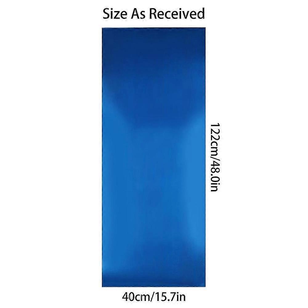 Self-adhesive mirror 40 x 122 cm Flexible self-adhesive mirror mirror