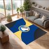 Tappeto Morbido per Pavimento Antiscivolo con Motivo Calcio Atalanta FC Tappeto per Interni Tappetino Decorazione Sportiva per Camera da Letto