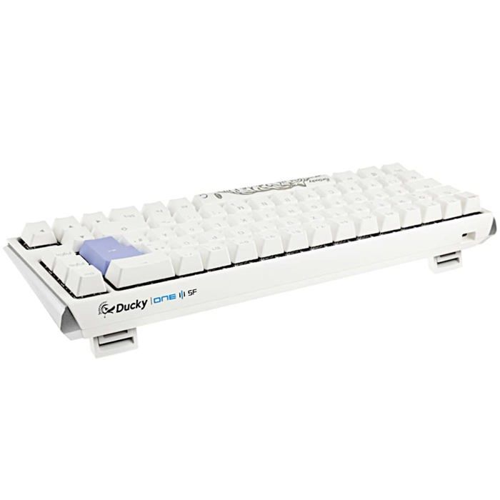 Clavier de jeu - DUCKY - One 3 Classic Pure White SF - Rétroéclairé RGB LED - MX-Black - Filaire