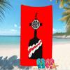 Beach Towel with Feyenoord Rotterdam logo Pattern - soft,absorbent,machine washable Lightweight&Modern,swimming,Travel Essentials