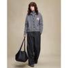 Demana Women's Alpaca Blend Cat Patch Lapel Cardigan