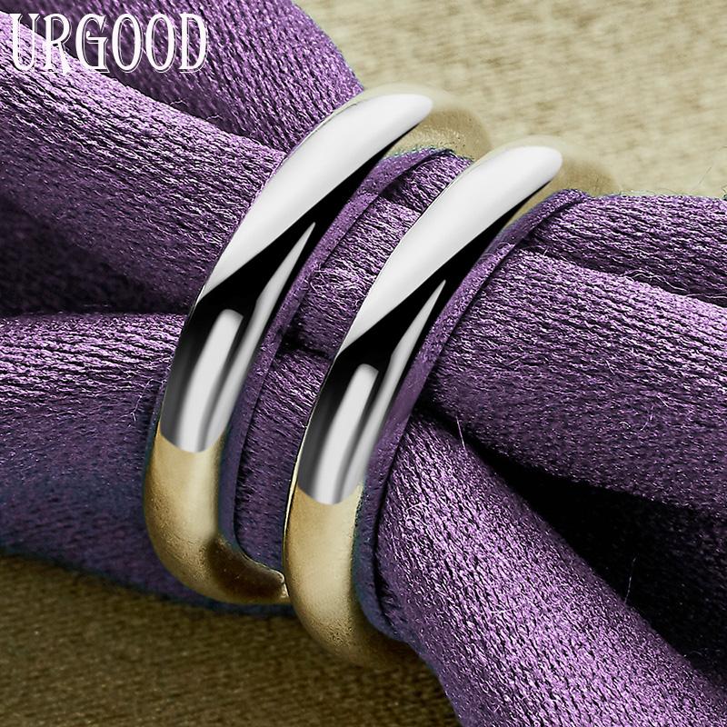 925 Sterling Silver Adjustable Ring Gift Romantic Jewelry