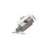 Stainless Steel 1/8'' BSPT Oil Pressure Sensor Sendor Tee Adapter To 1/8 NPT Gauge T-Piece Car Accessories VR-OGA02