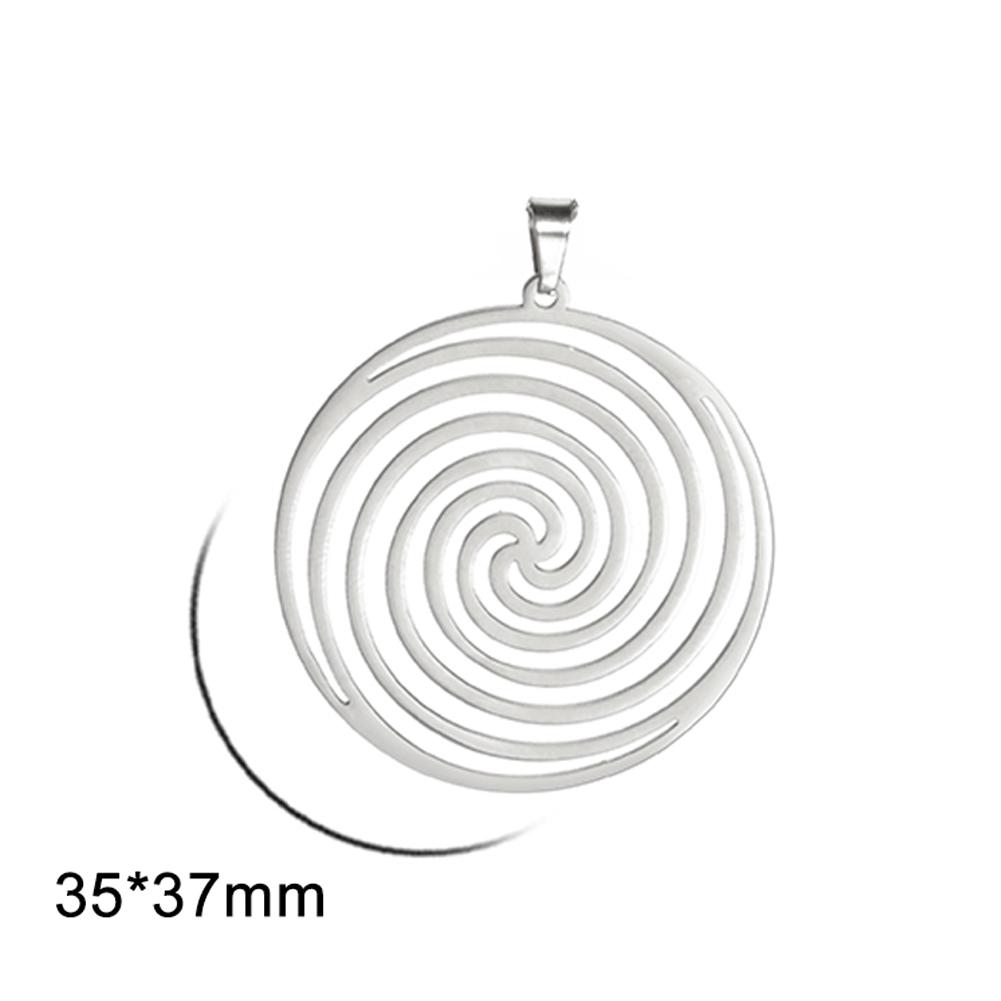 Dawapara Metatron Cube Pendant for Necklace Stainless Steel Charms for Jewelry Making Sacred Geometric Kabbalistic Tree of Life