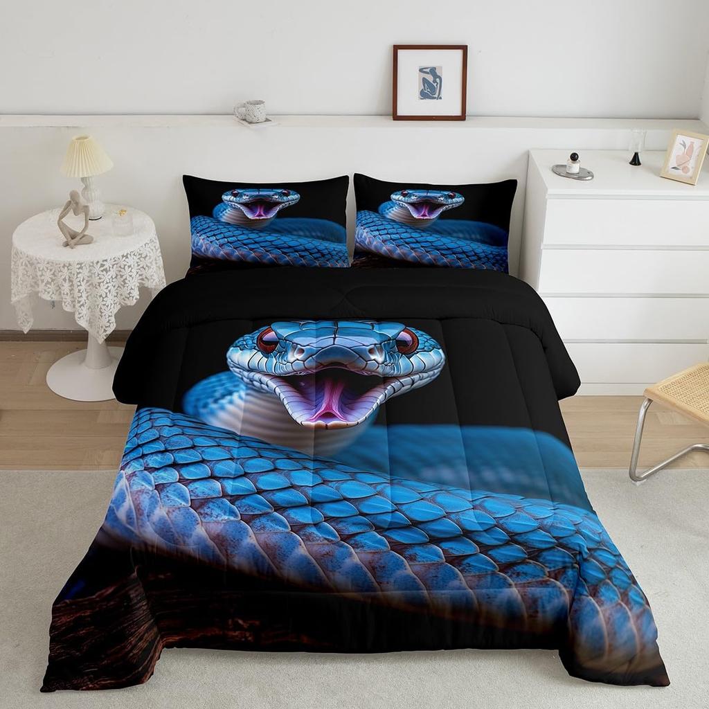 Erose Set Biancheria da Letto Stella del Texas Occidentale Sposa Trapunta Bandiera Americana Retrò Vintage Regali per Uomo Cowboy, Trapunta Patchwork Bianco Rosso e Blu Se