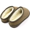 FURFURMOUTON Washable Nordic Natural Wool Sheepskin Made from Natural Australian Merino Indoor and Guest Size L Slippers, Slippers, 100% Wool, Unisex,