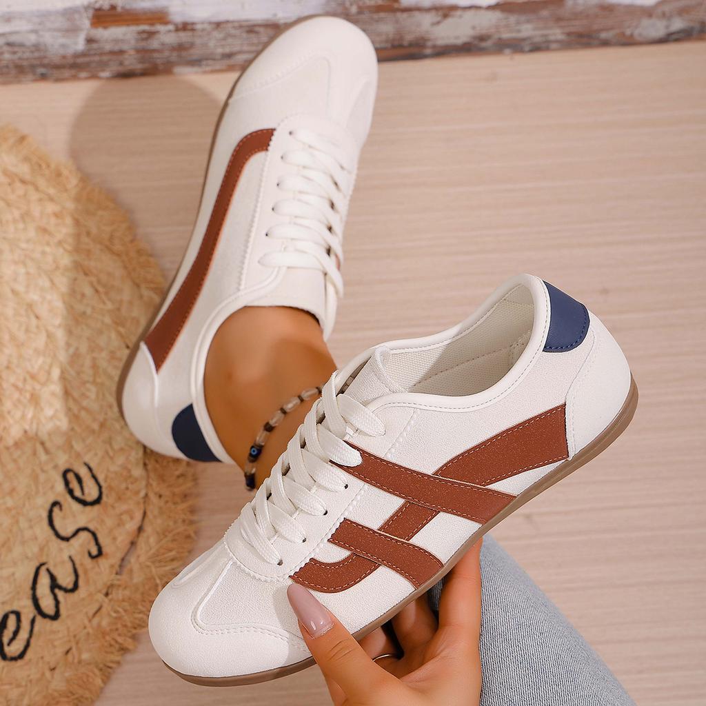 2025 New German Training Shoes Casual Sports Single Shoes Women's Casual Board Shoes Flat Foreign Trade Large Size Women's Shoes