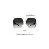 Gucci Irregular Frame Sunglasses With Logo Men sunglasses Gold GG1564SA001
