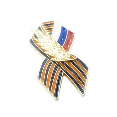 2xRussian Zinc Alloy Brooch Vintage Design Victory Day Badge Pin Ornament For Party Wedding Daily Outfit Accessories
