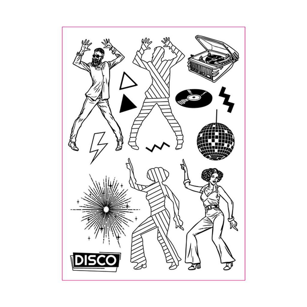 Silicone Seal Stamp Dancing Girl Clear Stamps DIY Scrapbooking Card Making Embossing Photo Journal Album Decorative