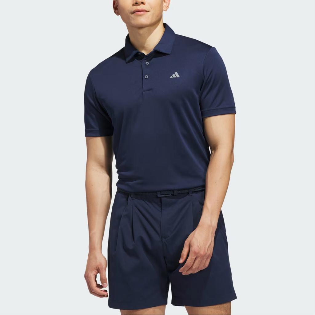 Men's Adidas Polo Shirts Men's Blue Lapel Moderate Other