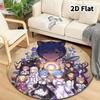 Re Zero Round Area Rug Carpet Rug For Living Room Bedroom Sofa Playroom Decor Nonslip Floor Mat