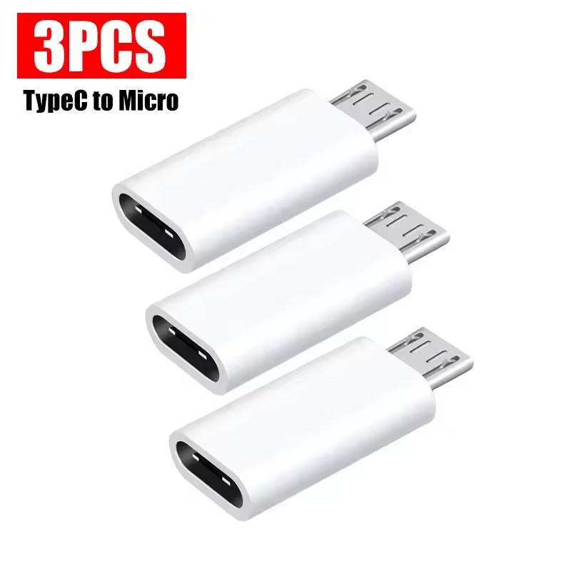 USB Typ C auf Micro-USB-Adapter für Telefon Tablet Android Ladegerät Datenkabel-Adapter Micro-USB-Buchse auf Typ-C-Stecker OTG-Konverter