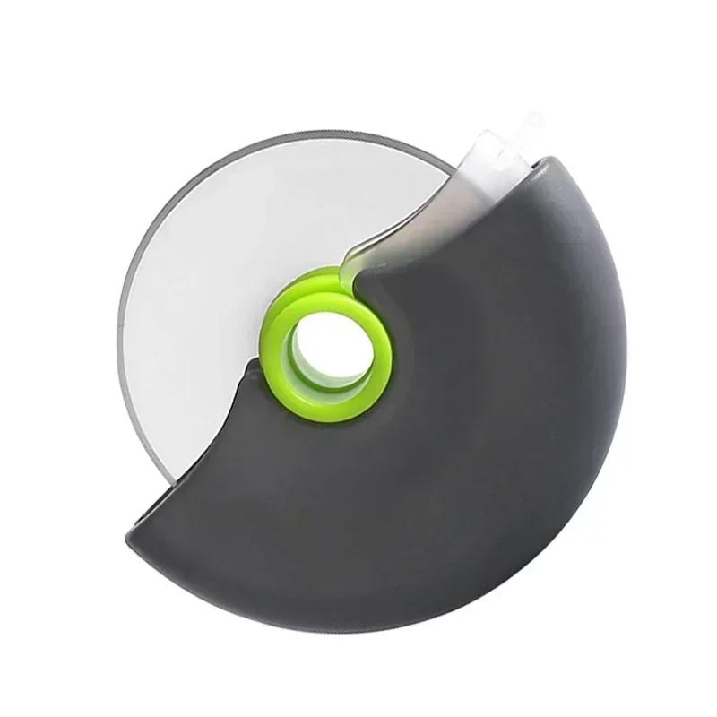 

Новый тип ножа для пиццы с защитой для руки, съемный барабанный защитный нож для руки, кухонные инструменты из нержавеющей стали