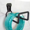 Black Water Hose Storage Rack Iron Metal Hose Holder Sturdy Garden Hook  Ropes