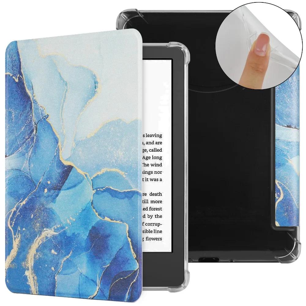 For Kindle Paperwhite 2025 7 Inch (12th Generation) Auto Wake/Sleep Colorsoft Case Shockproof Wear Resistant SA568B Shell TPU