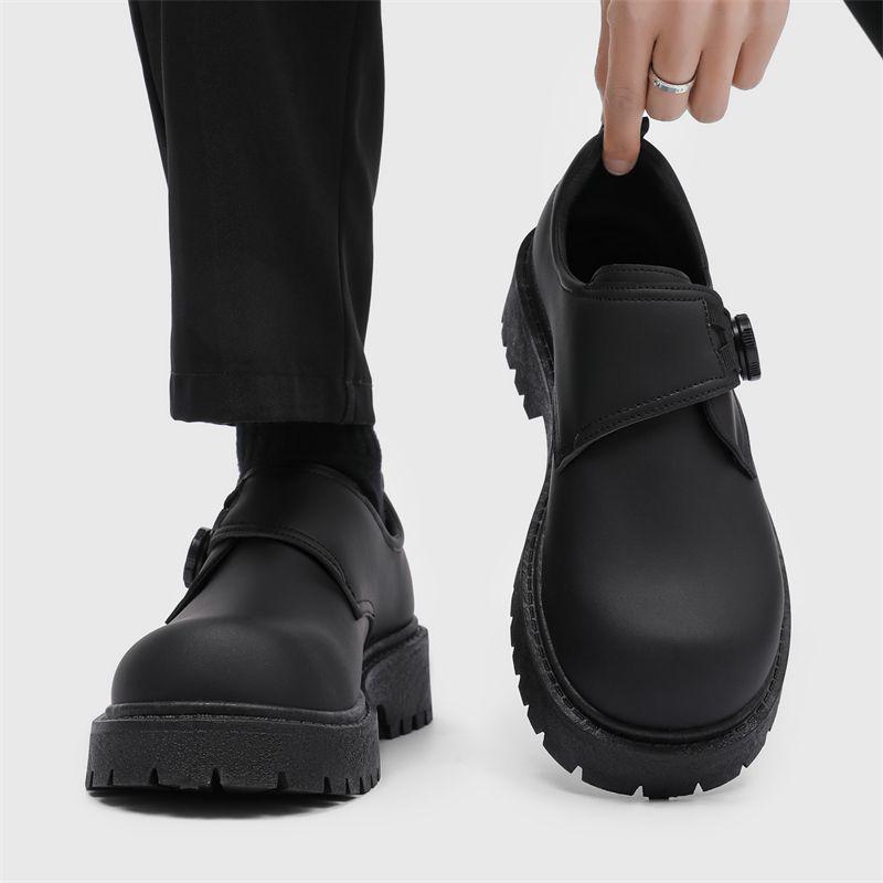 Men s 2025 Comic Con Height-Increasing Martin Boots - Thick-Soled Leather Shoes for Casual Wear Boost Height by 8cm 41 2850₽