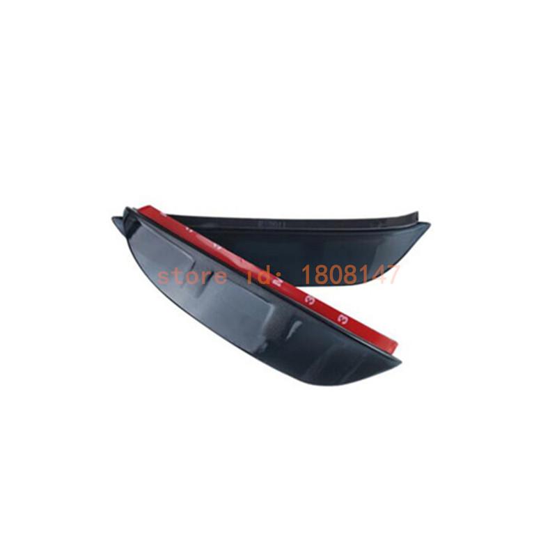 Car Rear Rearview Glass Mirror Trim For Subaru Outback 2015 2016 2017 2018 Rain Eyebrow Shield Sun Visor Shade Frame
