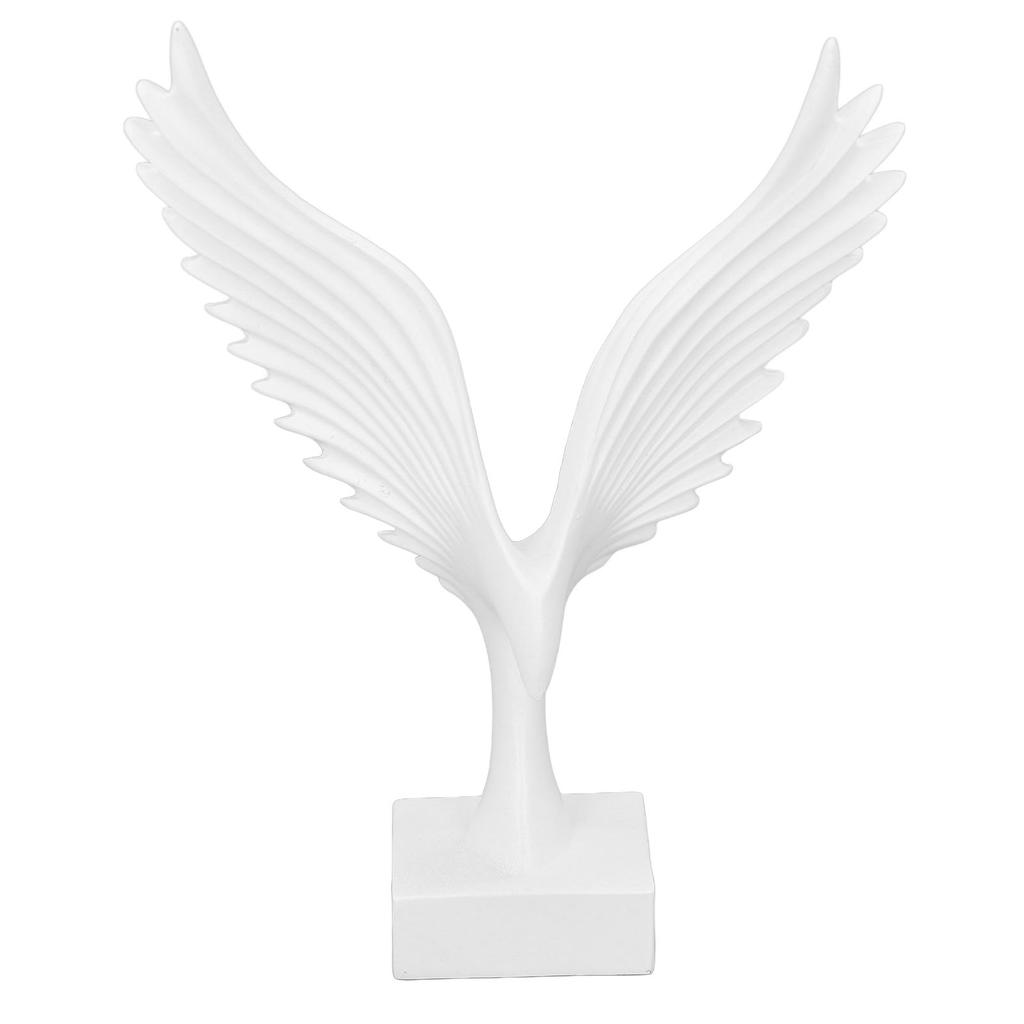 Eagle Abstract Figurine Decorative Resin Geometric   Animal Wing Sculpture Ornament for   Living Room