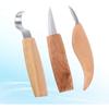 3 Pcs/set Wood  Carving  Tools  Set Beginner Woodworking Carpenter Carving Universal Stripping