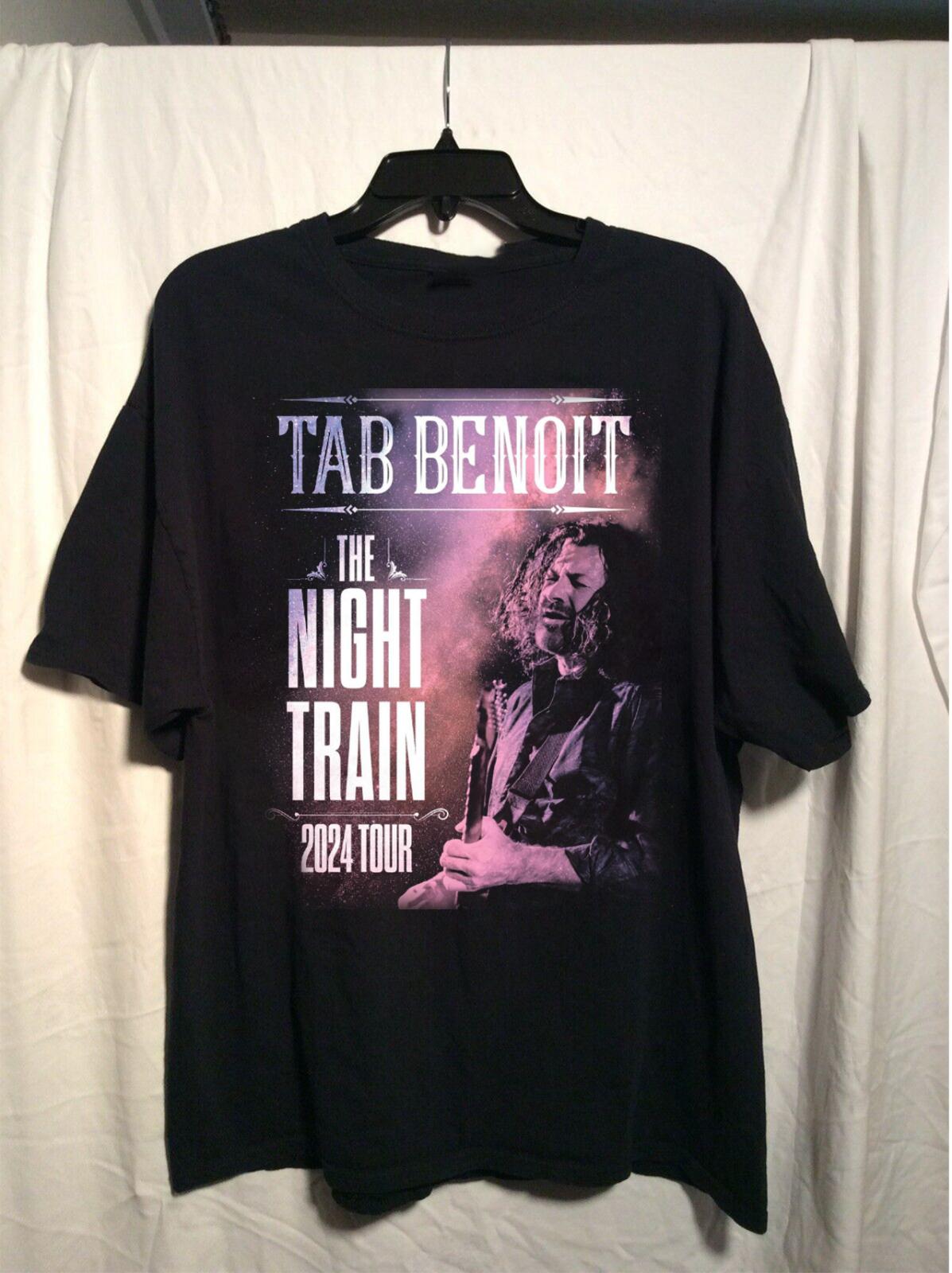 

Tab Benoit THE NIGHT TRAIN Tour 2024 Gift For Fan Full Size T-shirt TMB2295 Unisex T-Shirt XL