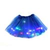 European & American Adult LED Luminous Tutu Skirt - Light-Up Mesh Half-Body Design