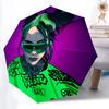 1PC Billie Pattern Auto Folding Umbrella, Portable Collapsible Design, Casual Outdoor Accessory, For All Seasons, Christmas Birthday Festival Gift Yy2