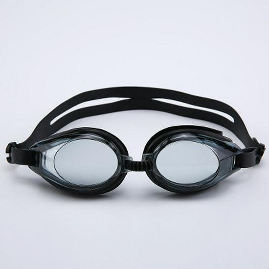 

Universal Waterproof Anti-Fog Swimming Goggles for Adults & Kids чёрный