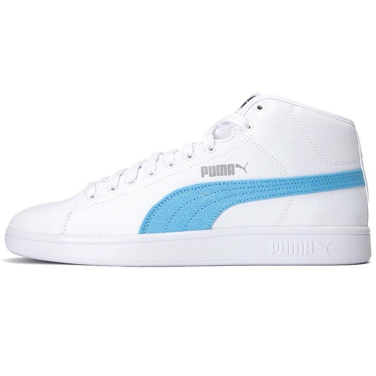 PUMA Smash v2 Mid CV White Men s 389285-01 EU 35.5
