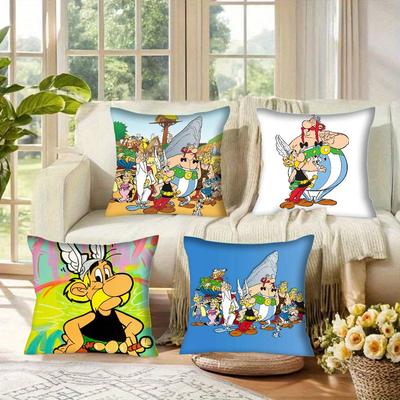 Adventure Comic A-Asterix And Obelixs  Pillowcases Cushion Covers Living Room Sofas Home Decor Gifts