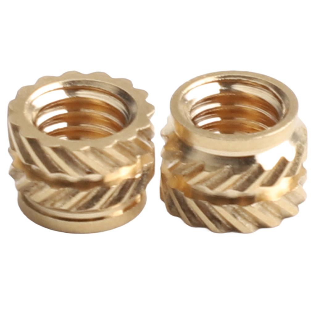 Heat or Injection Insertion of Brass Threaded Nuts 10Pcs for 3D Printing