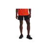 Under Armour Lightweight Quick-Dry Running Shorts Men Bottoms Black 1365673-001