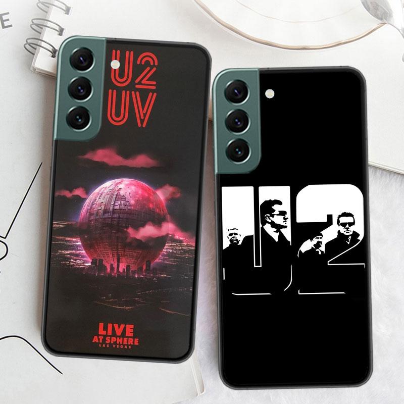 Band U2 Phone Case For Samsung Galaxy S22 S25 Ultra S21 S10 Plus S26 Edge S20 S23 S24 FE Cover Silicone Soft TPU Clear Shell