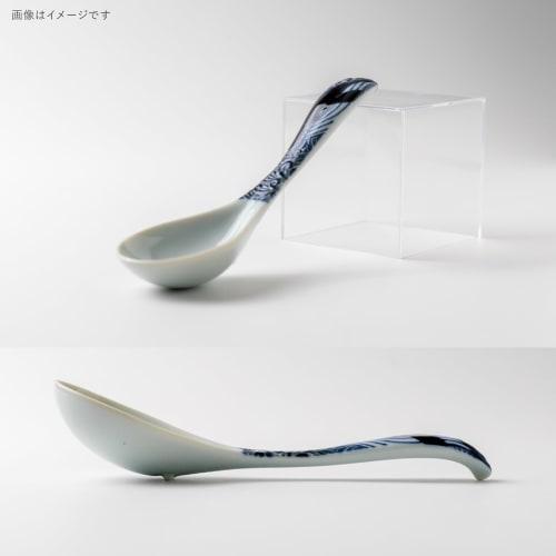 Minoru Pottery White-capped Whale Renge (Navy Blue)
