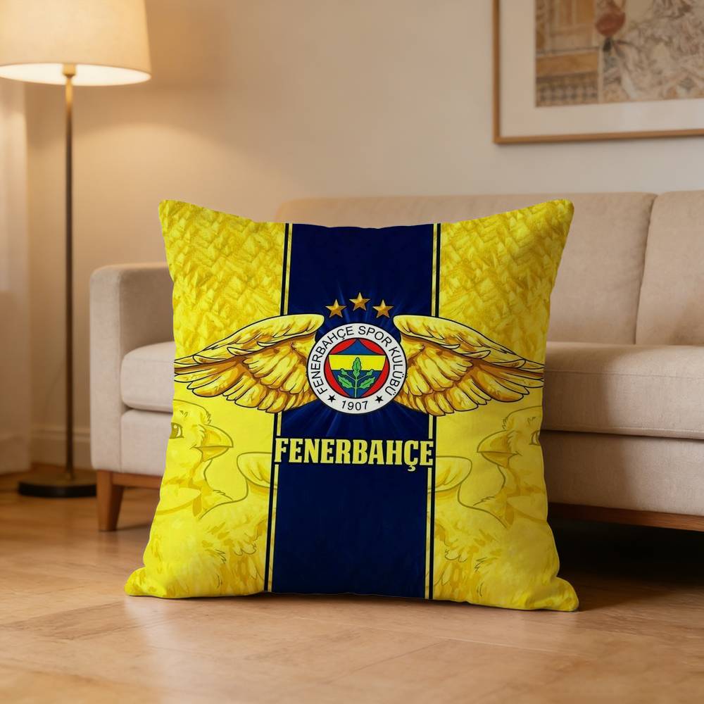 T-Turkey F-Fenerbahce Fc Pillow Case Cushion Cover Throw Pillow Case For Car Sofa