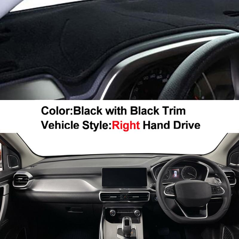

Car Auto Dashboard Cover DashMat Carpet Cape For GEELY COOLRAY 2020 2026 Protector Rug Cushion Anti-UV Block Sun Ray