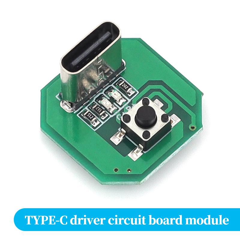 TypeC integrated charging and discharging module, strong light flashlight driver board, DIY accessory circuit board