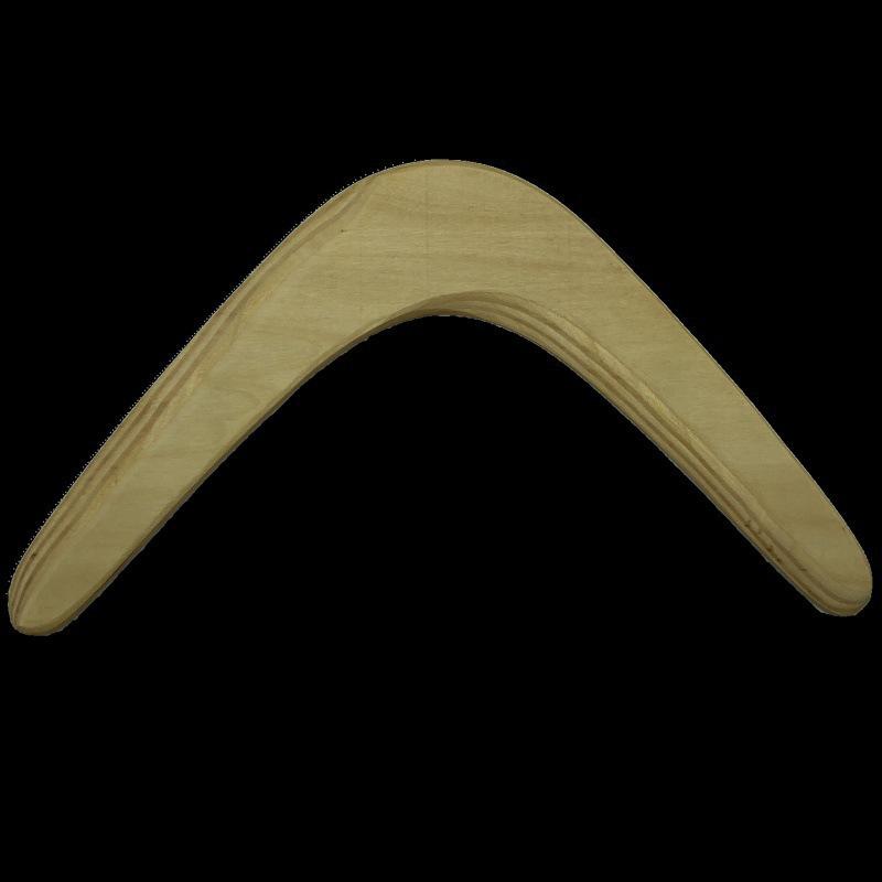 

Hand-Polished Wooden Flyback Boomerang Frisbee for Outdoor Sports