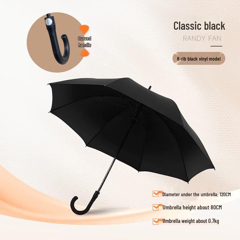 Durable UV Protection Straight Umbrella
